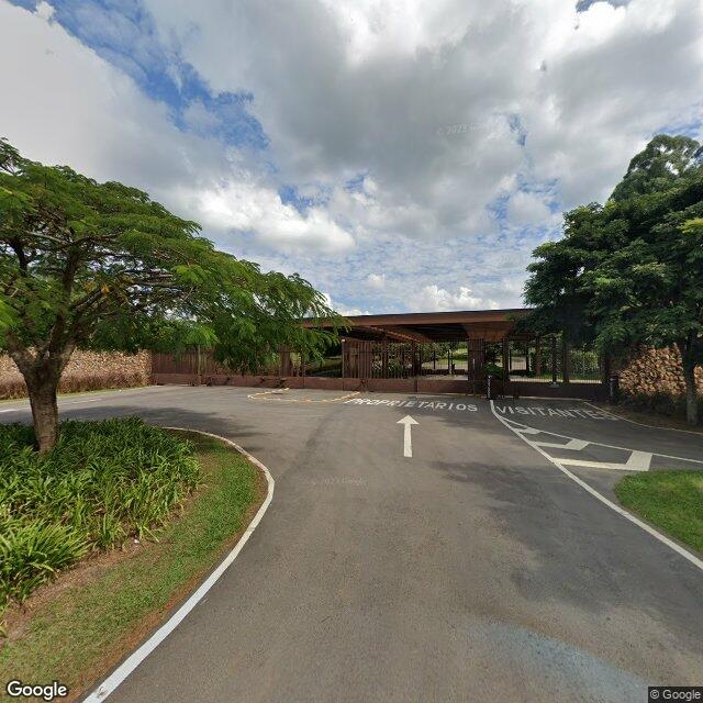 Imagem estática do "Street View" da localização