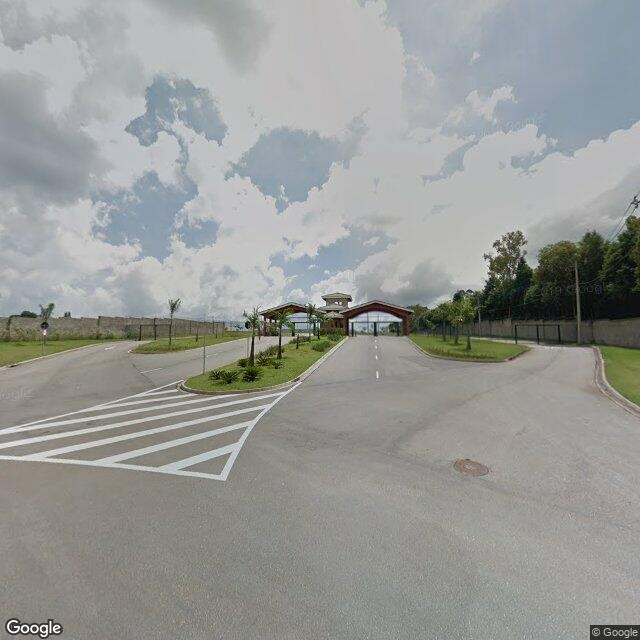 Imagem estática do "Street View" da localização