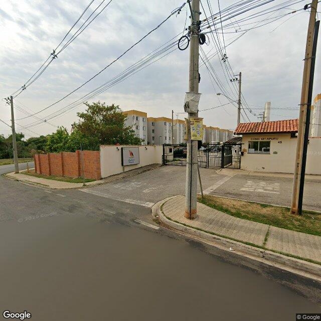 Imagem estática do "Street View" da localização