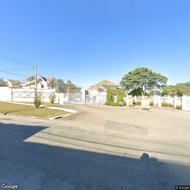 Imagem estática do "Street View" da localização