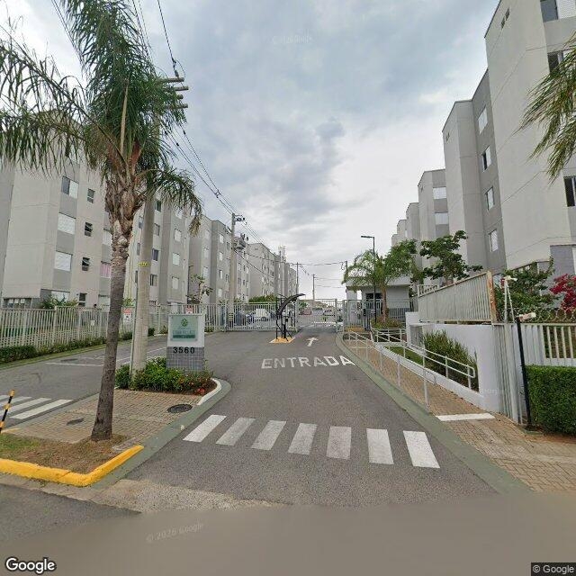 Imagem estática do "Street View" da localização