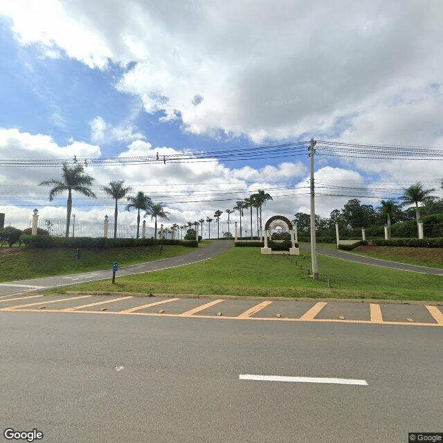 Imagem estática do "Street View" da localização