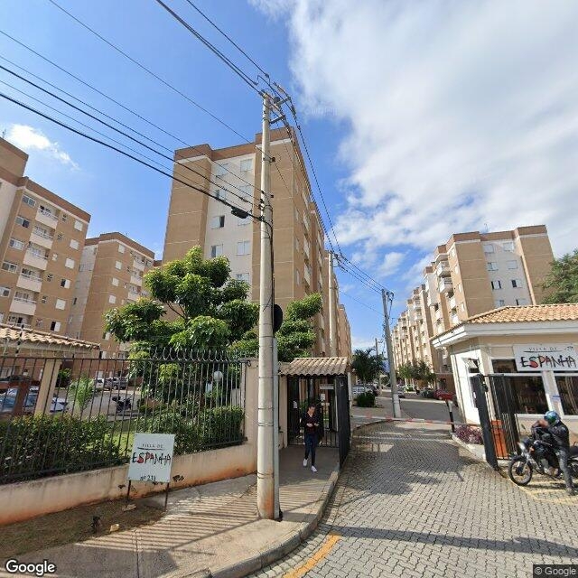 Imagem estática do "Street View" da localização