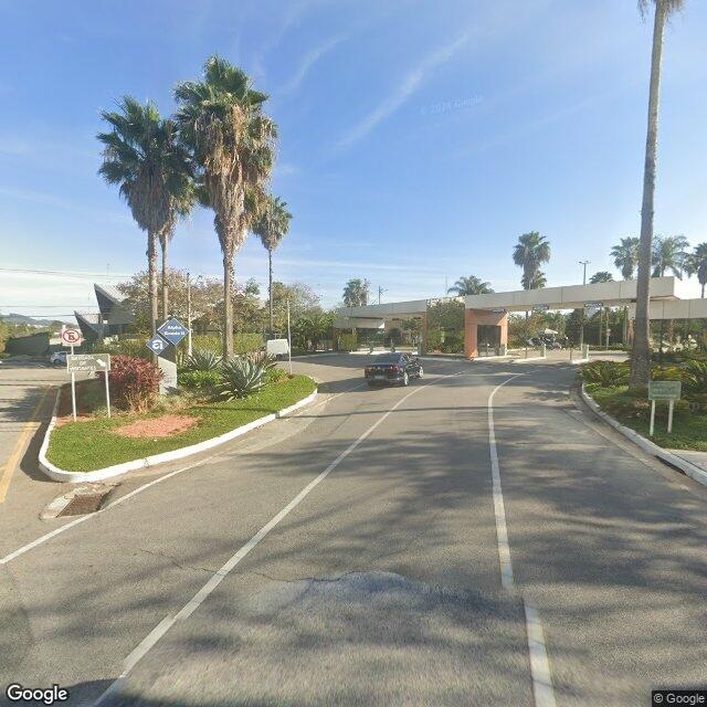 Imagem estática do "Street View" da localização