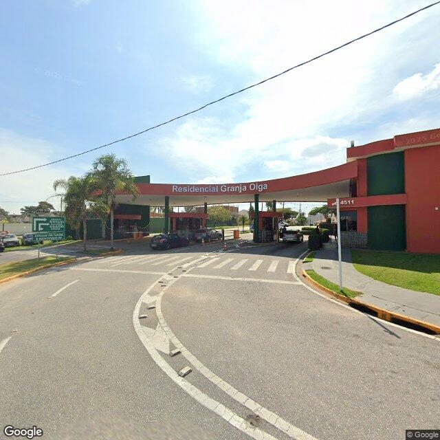 Imagem estática do "Street View" da localização