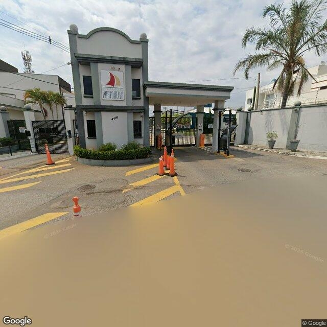 Imagem estática do "Street View" da localização