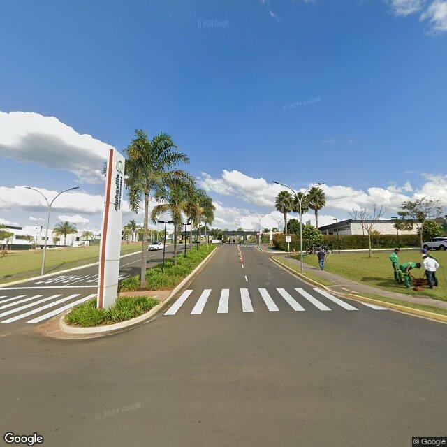 Imagem estática do "Street View" da localização