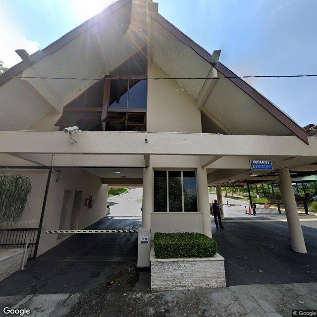 Imagem estática do "Street View" da localização