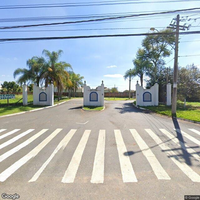 Imagem estática do "Street View" da localização