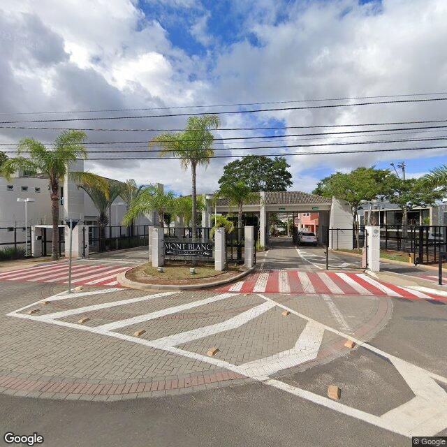 Imagem estática do "Street View" da localização