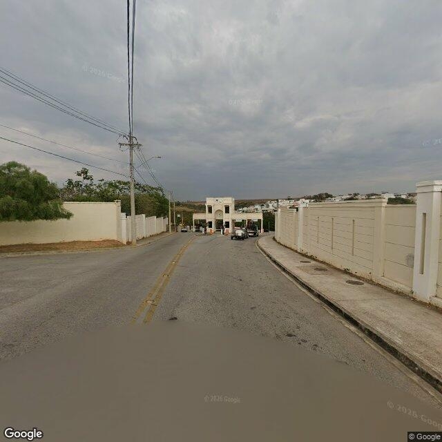 Imagem estática do "Street View" da localização