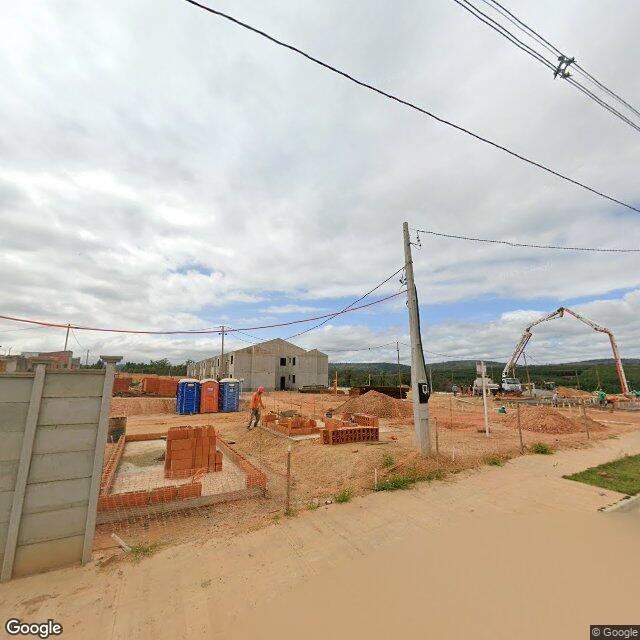 Imagem estática do "Street View" da localização