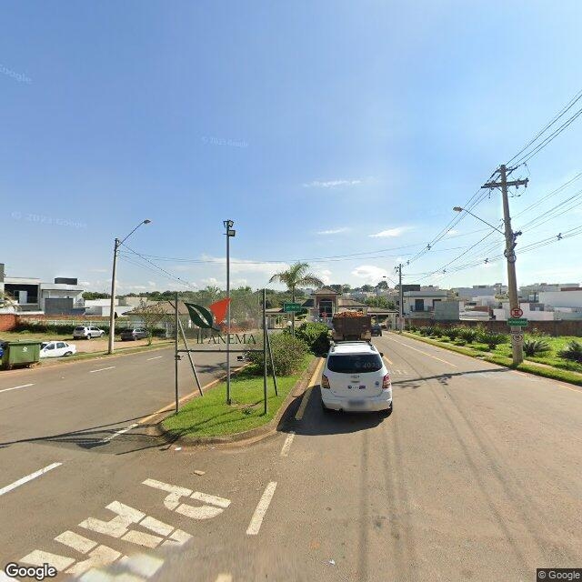 Imagem estática do "Street View" da localização