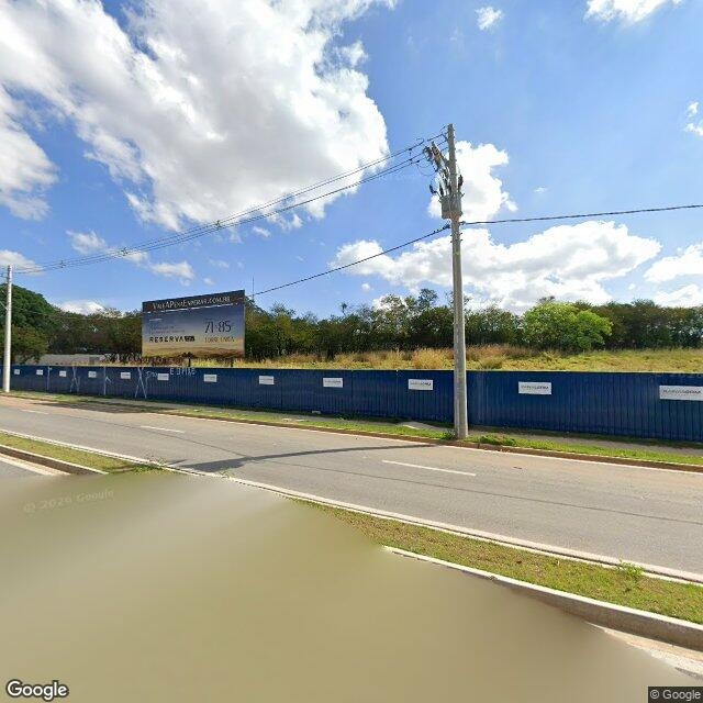 Imagem estática do "Street View" da localização