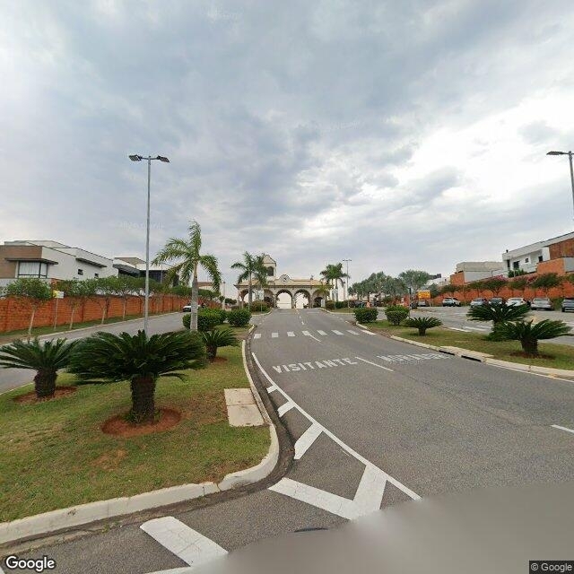 Imagem estática do "Street View" da localização