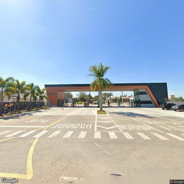 Imagem estática do "Street View" da localização