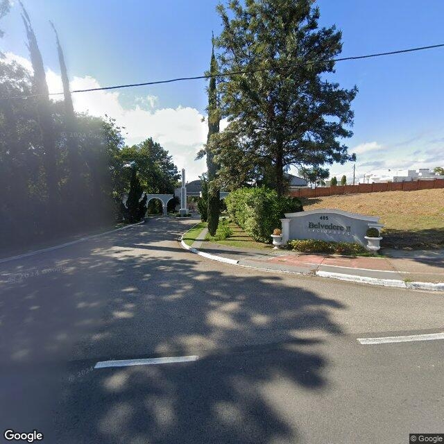 Imagem estática do "Street View" da localização