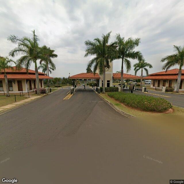 Imagem estática do "Street View" da localização