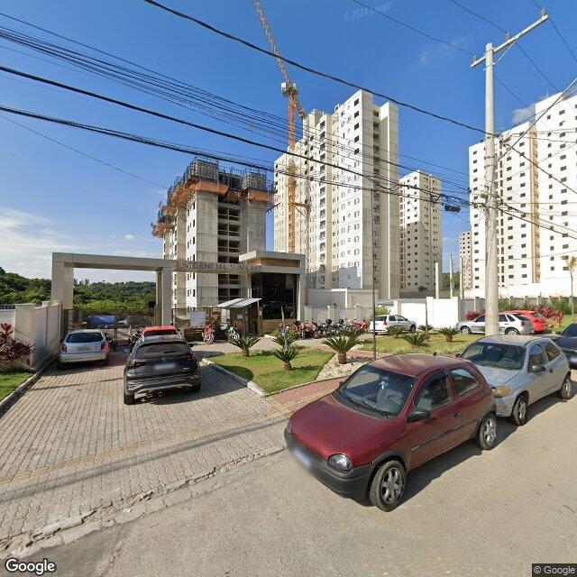 Imagem estática do "Street View" da localização