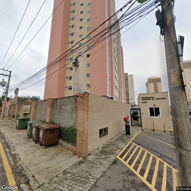 Imagem estática do "Street View" da localização