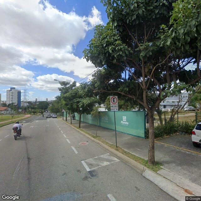 Imagem estática do "Street View" da localização