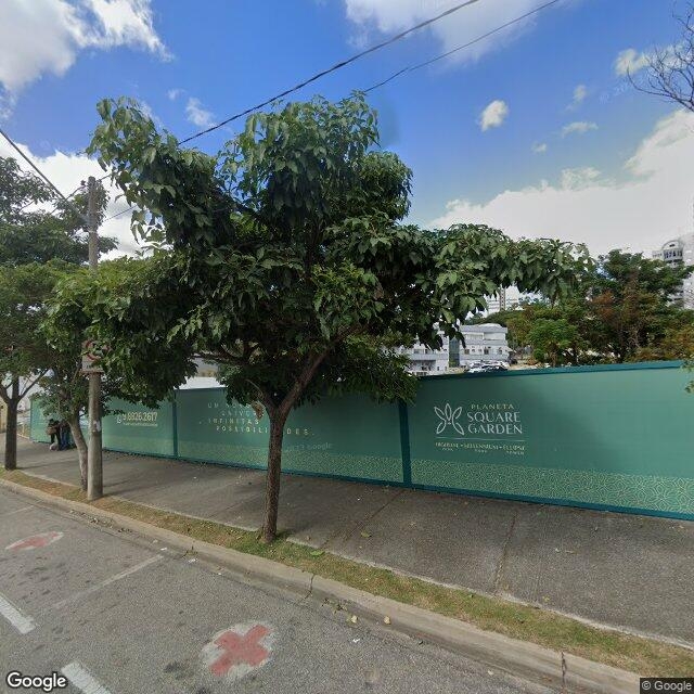 Imagem estática do "Street View" da localização