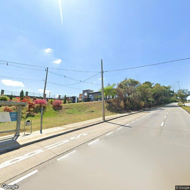 Imagem estática do "Street View" da localização