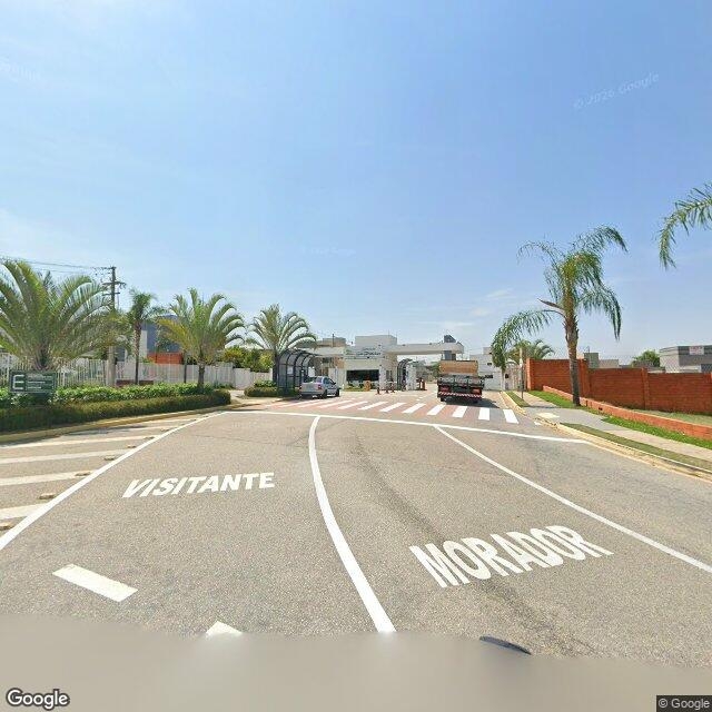 Imagem estática do "Street View" da localização