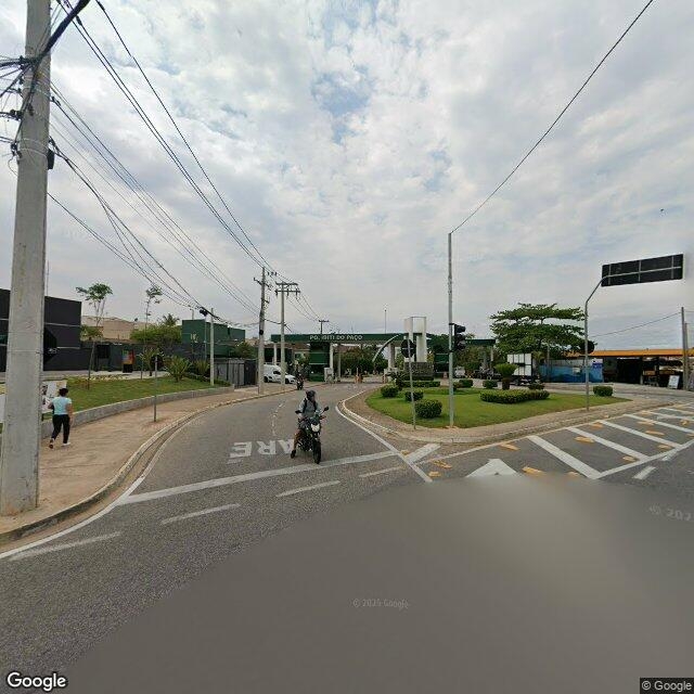 Imagem estática do "Street View" da localização