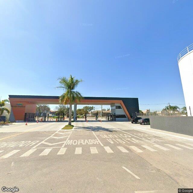 Imagem estática do "Street View" da localização