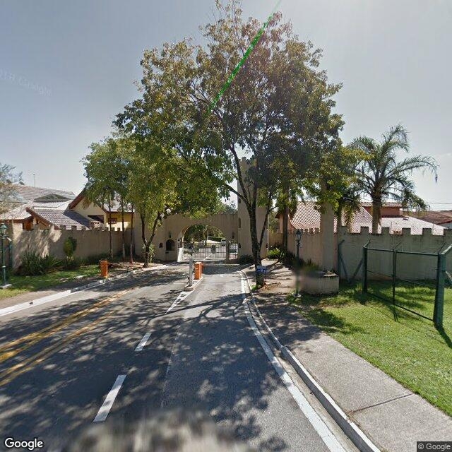 Imagem estática do "Street View" da localização