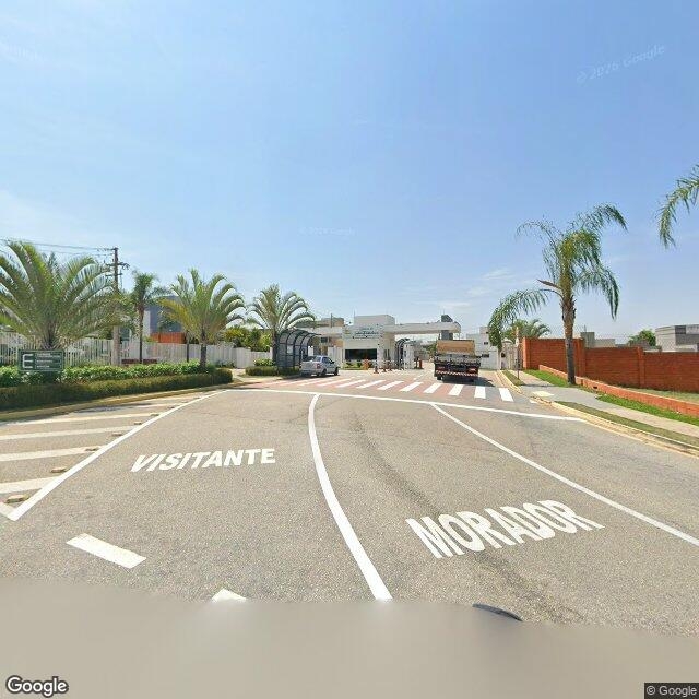 Imagem estática do "Street View" da localização