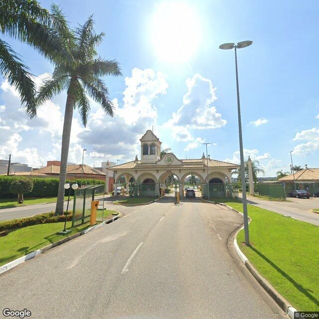 Imagem estática do "Street View" da localização