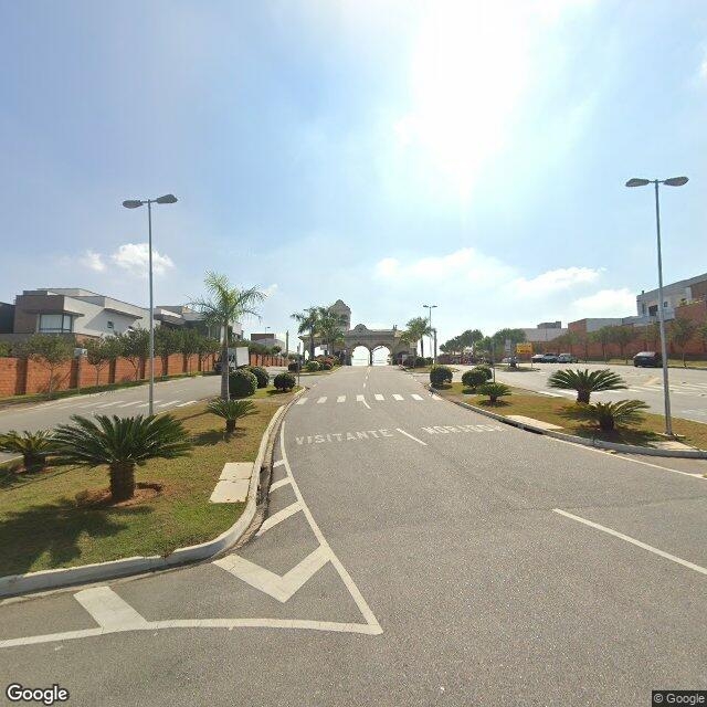 Imagem estática do "Street View" da localização