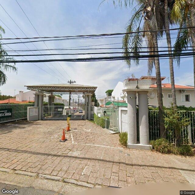 Imagem estática do "Street View" da localização