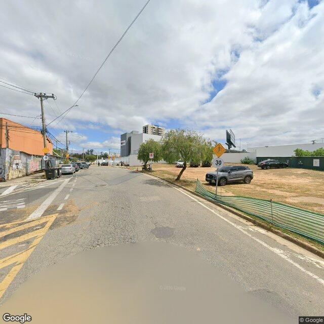 Imagem estática do "Street View" da localização