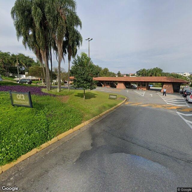 Imagem estática do "Street View" da localização