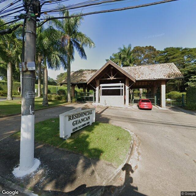 Imagem estática do "Street View" da localização