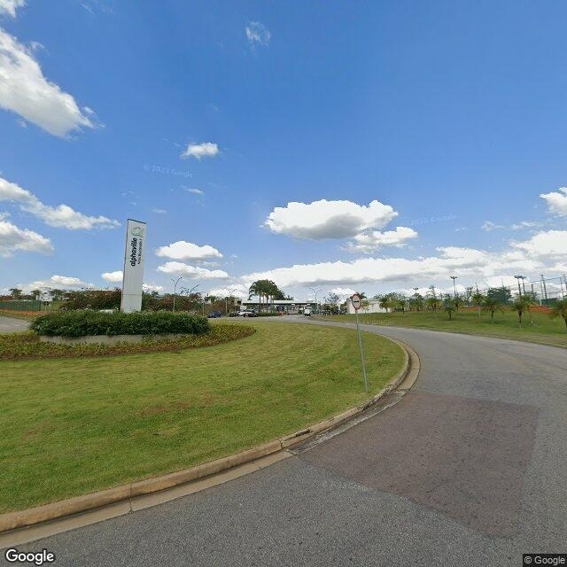 Imagem estática do "Street View" da localização