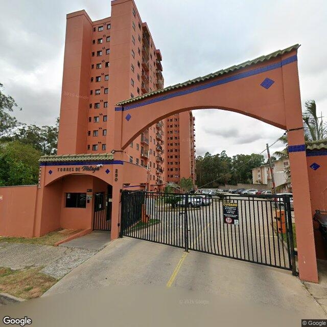 Imagem estática do "Street View" da localização