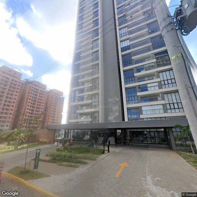Imagem estática do "Street View" da localização