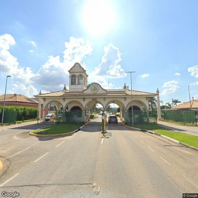 Imagem estática do "Street View" da localização