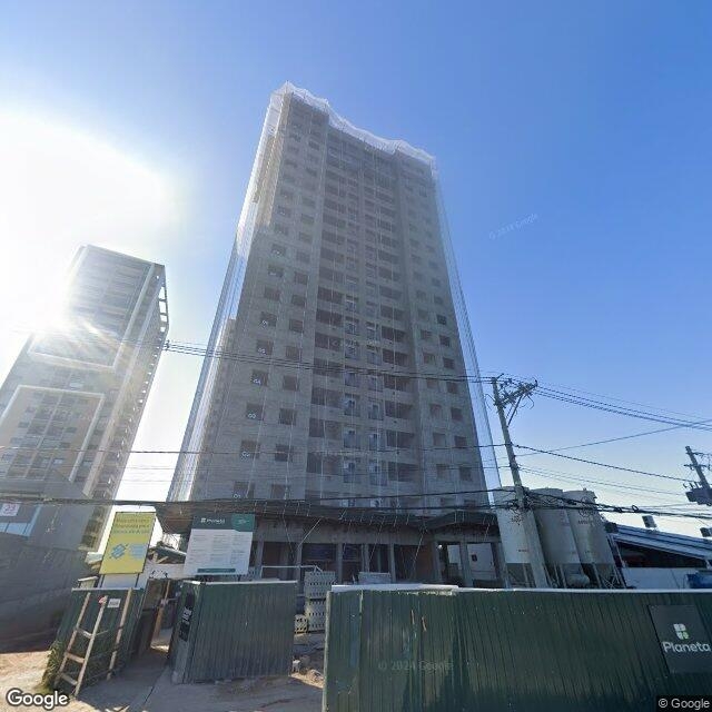 Imagem estática do "Street View" da localização