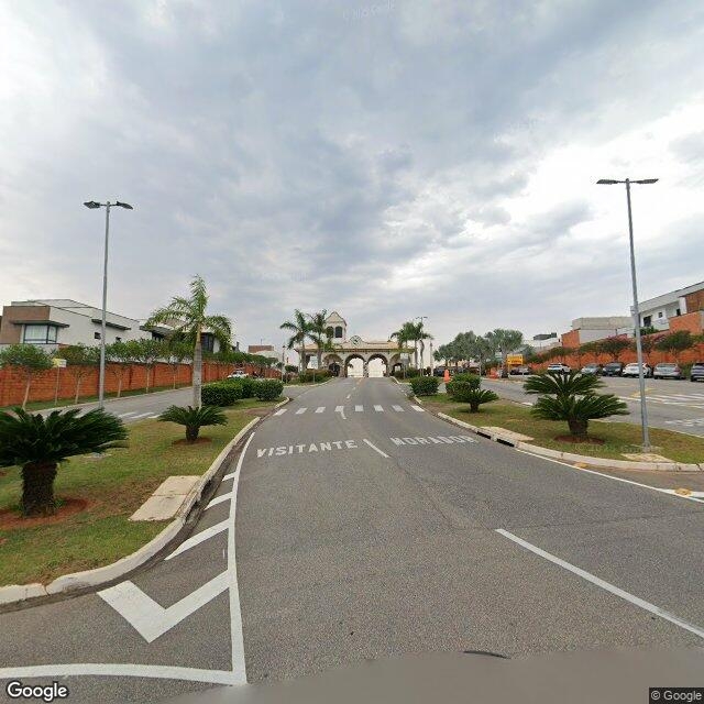 Imagem estática do "Street View" da localização