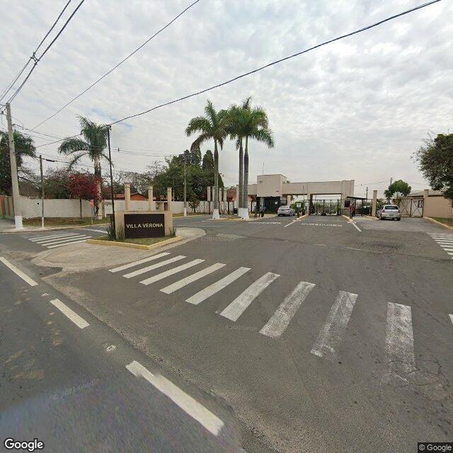 Imagem estática do "Street View" da localização