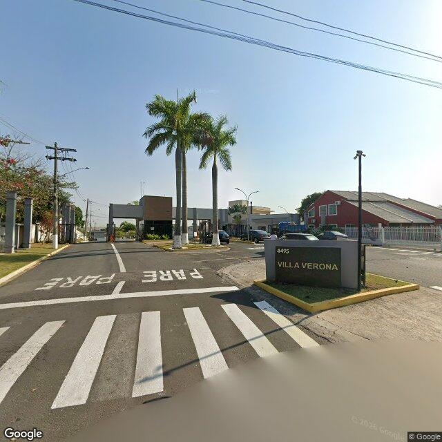 Imagem estática do "Street View" da localização