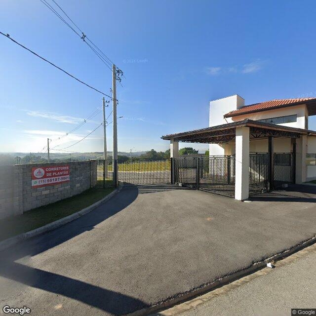 Imagem estática do "Street View" da localização