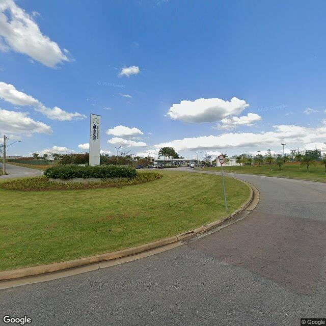 Imagem estática do "Street View" da localização