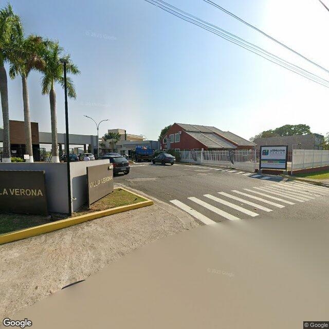 Imagem estática do "Street View" da localização