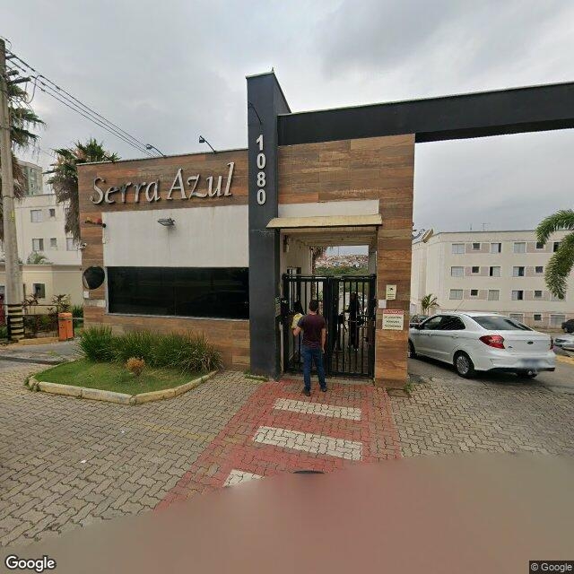 Imagem estática do "Street View" da localização